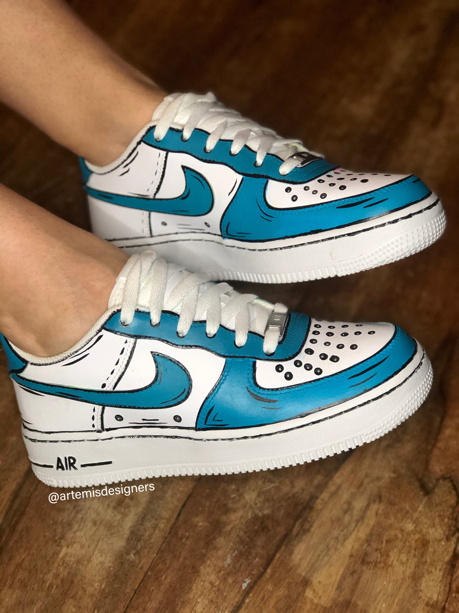 Air force 1 low custom cartoon online