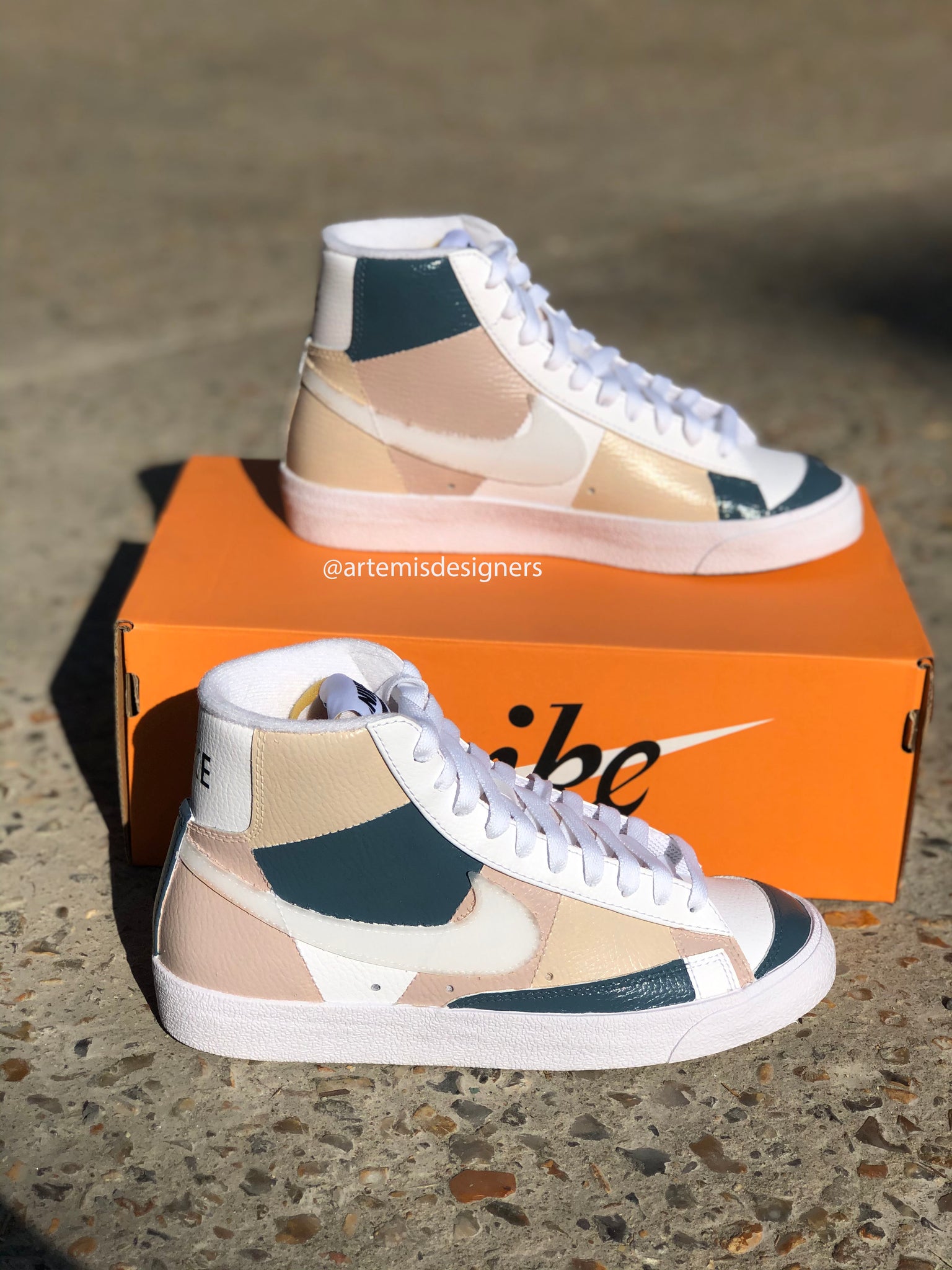 Nike blazer best sale high patches