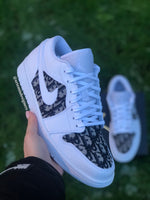 Low Jordan 1 Custom - Fabric