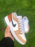 Low Jordan 1 Custom - Coffee