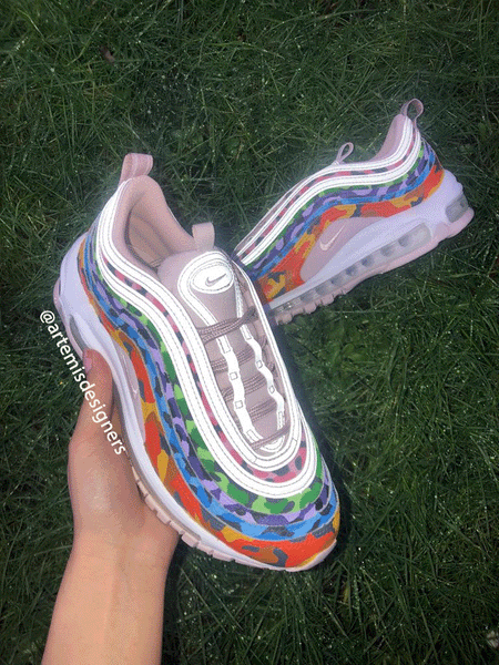 PRE-MADE: AirMax 97 "Colour Box"- Size 4.5