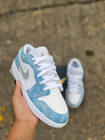 Low Jordan 1 Custom - Ocean