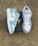 Low Jordan 1 Custom - Ocean