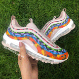 PRE-MADE: AirMax 97 "Colour Box"- Size 4.5