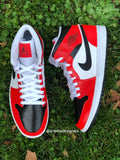 Jordan 1 Mid Custom - Blood Red