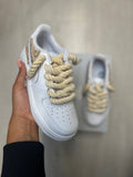 Air Force 1 Custom - Tan X Rope