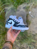 Low Jordan 1 Custom - Lightning