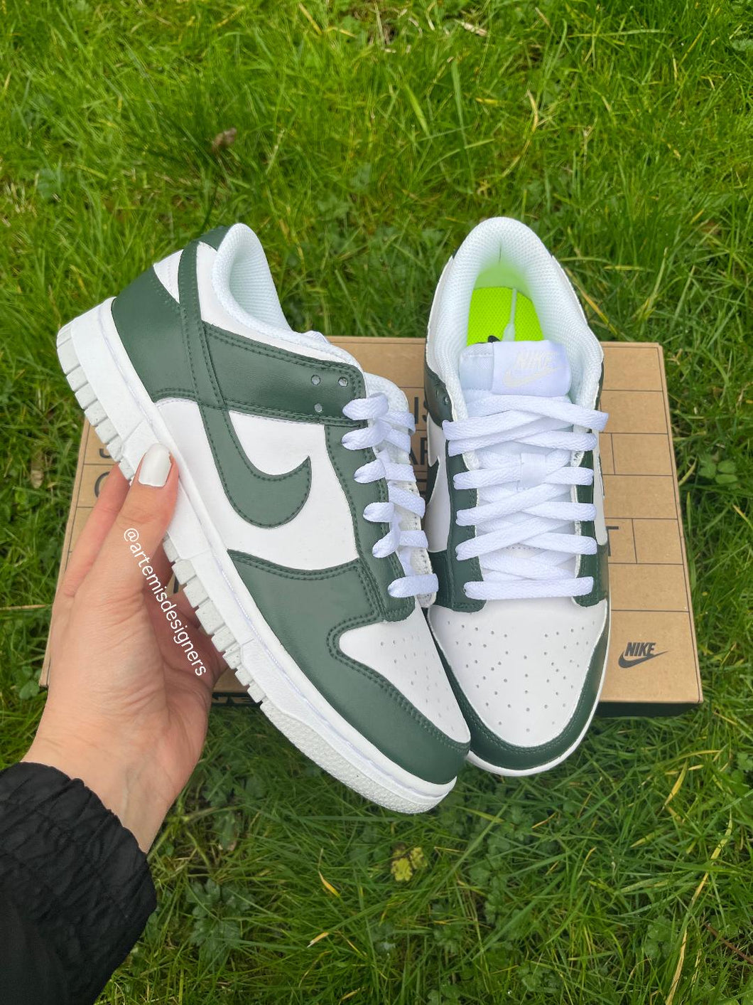 Nike Dunk Low Custom - Olive